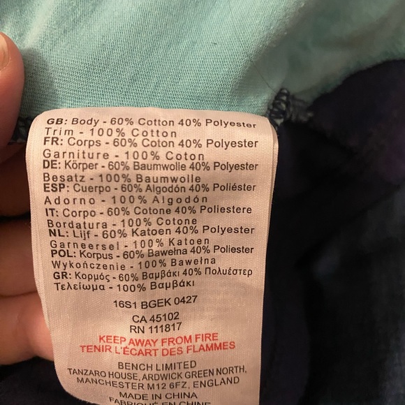 BENCH zip up hoodie - Picture 5 of 5